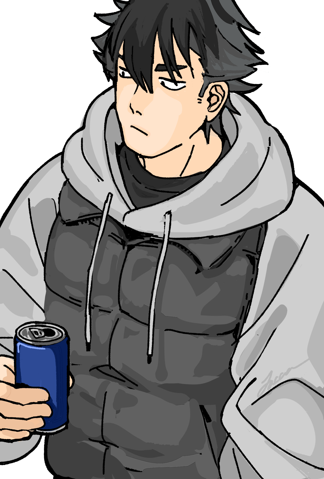 服に気合い入ってないときの青山